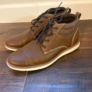 Men's Brown Hawker Rye Dress Ankle Boots